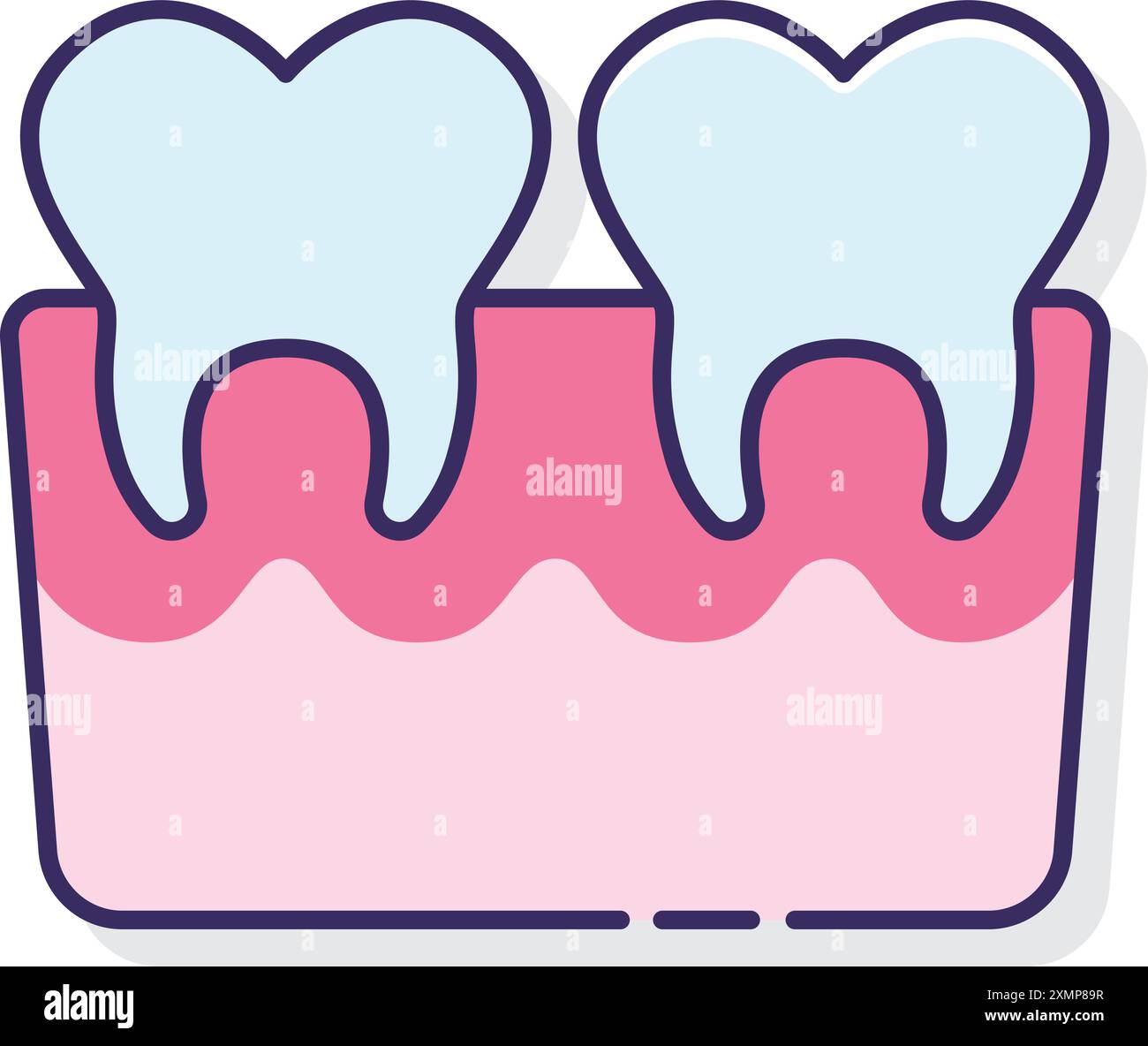 Teeth vector vectors hi-res stock photography and images - Alamy