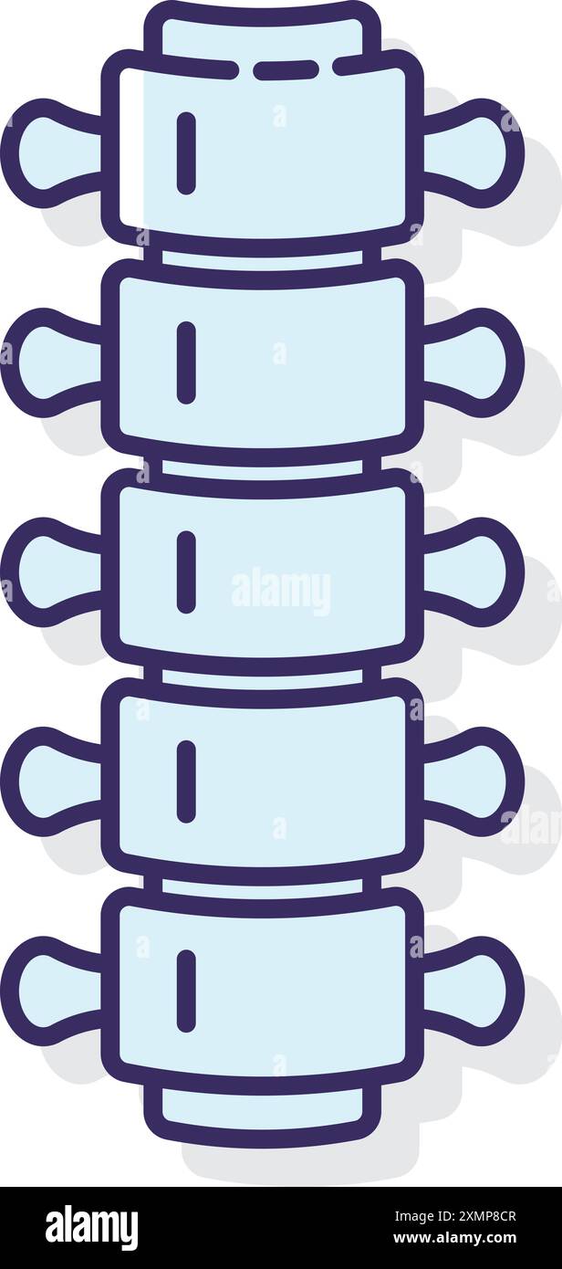Spine Stock Vector