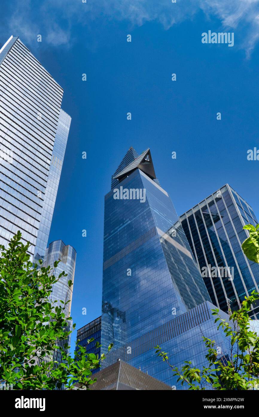 Hudson yards is a residential and commercial group of skyscrapers ...