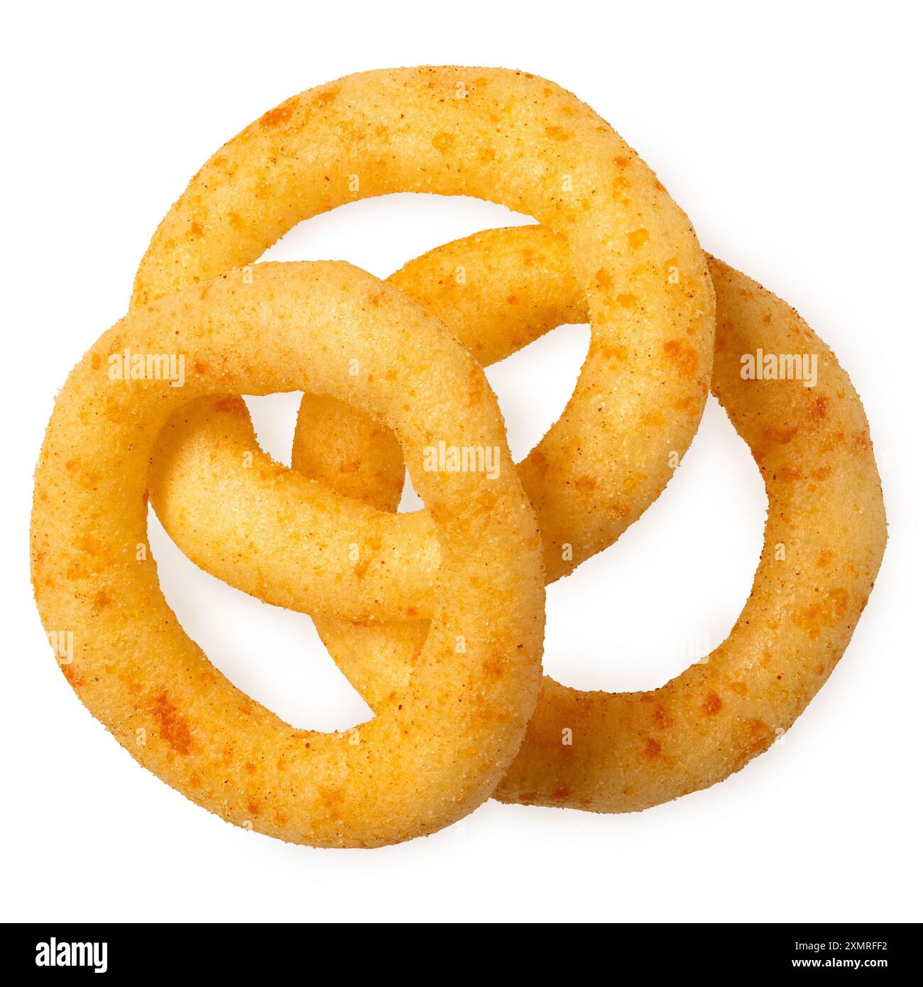 Breaded onion rings top view hi-res stock photography and images - Alamy