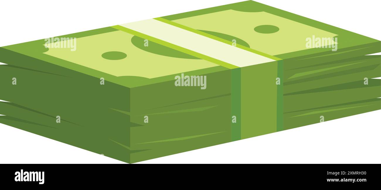 Paper wad green background Stock Vector Images - Alamy