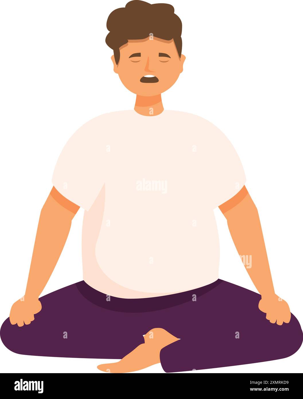 Man Breathing Deeply Stock Vector Images Alamy man-breathing-deeply-stock-vector-images-alamy