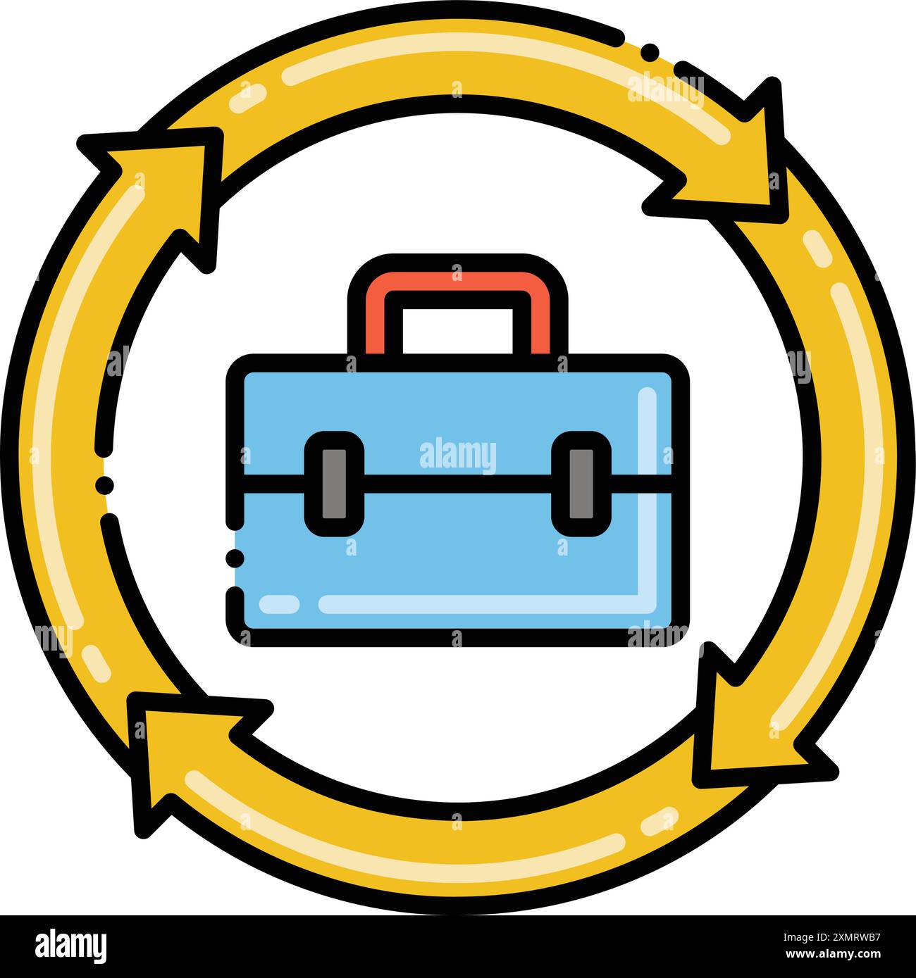 Circular Economy Stock Vector