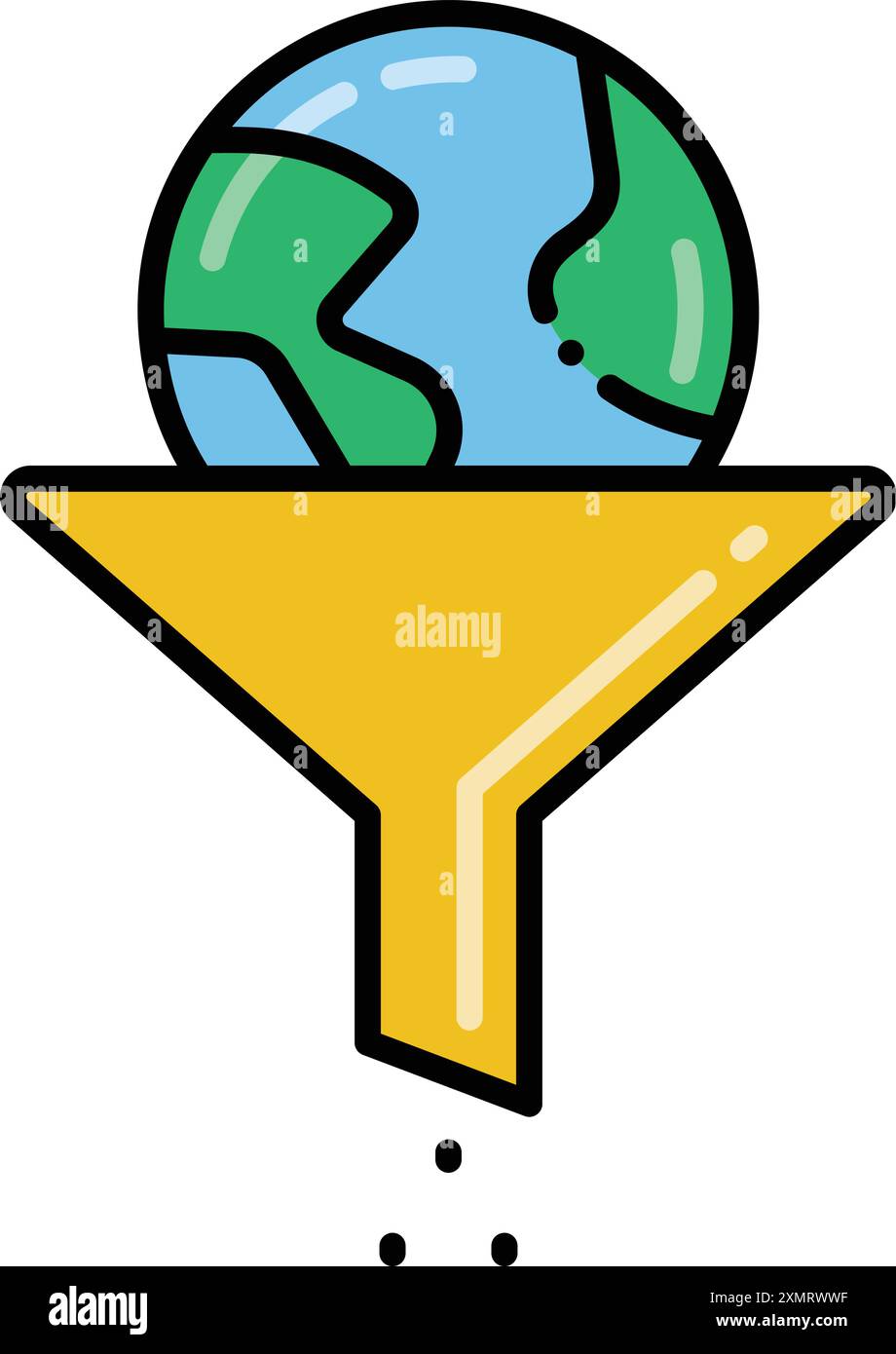 Extraction Difficulty Stock Vector