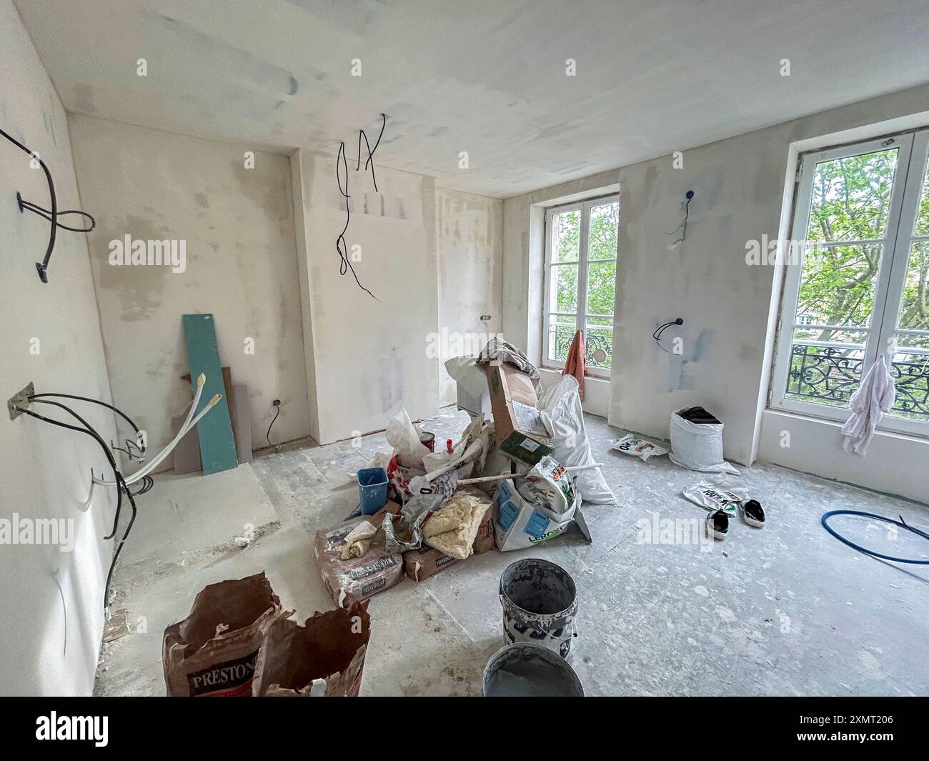 Curated visual reference: Paris France Wide Angle View Private Apartment Renovation Project Photo Inspiration