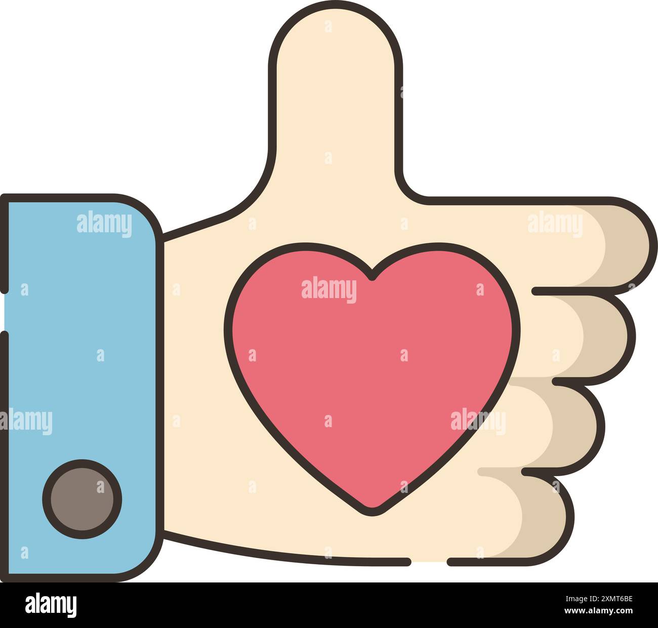 Deep Like Stock Vector