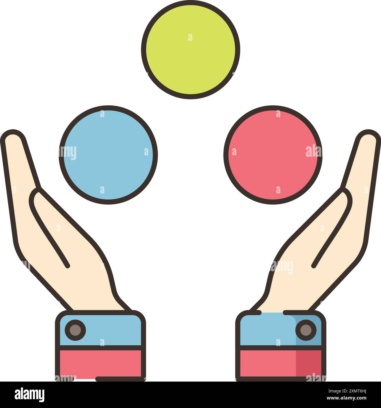 Juggling icon vector vectors hi-res stock photography and images - Alamy