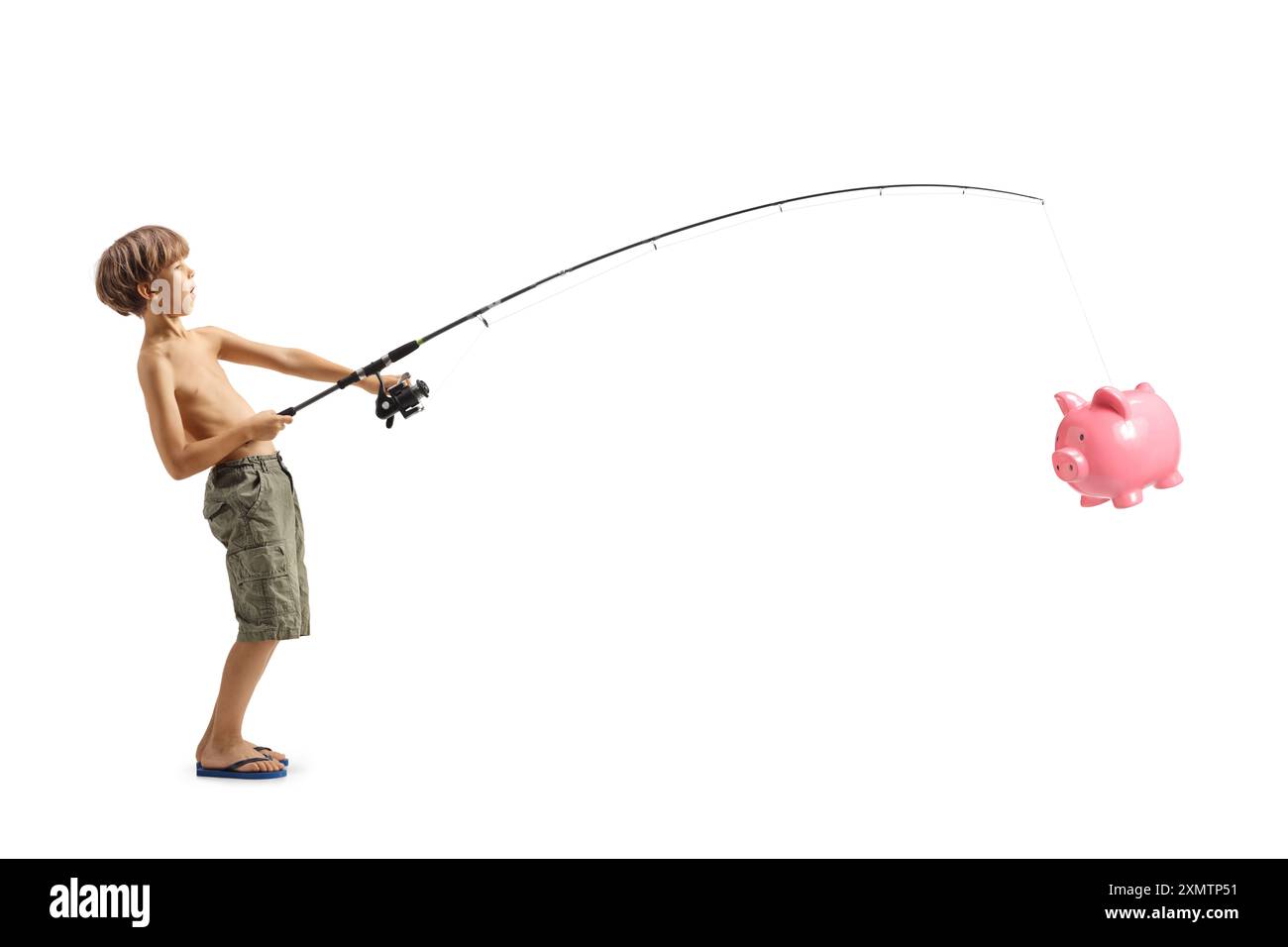 boy-with-fishing-rod-cut-out-stock-images-pictures-alamy