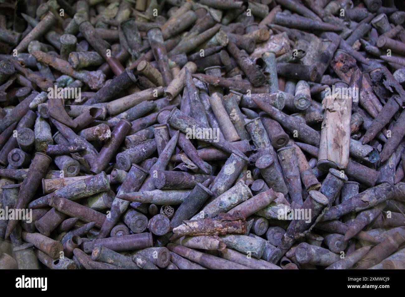 Rusty Bullets Old rusty bullet ammunition from the dardanelles war Stock Photo - Alamy