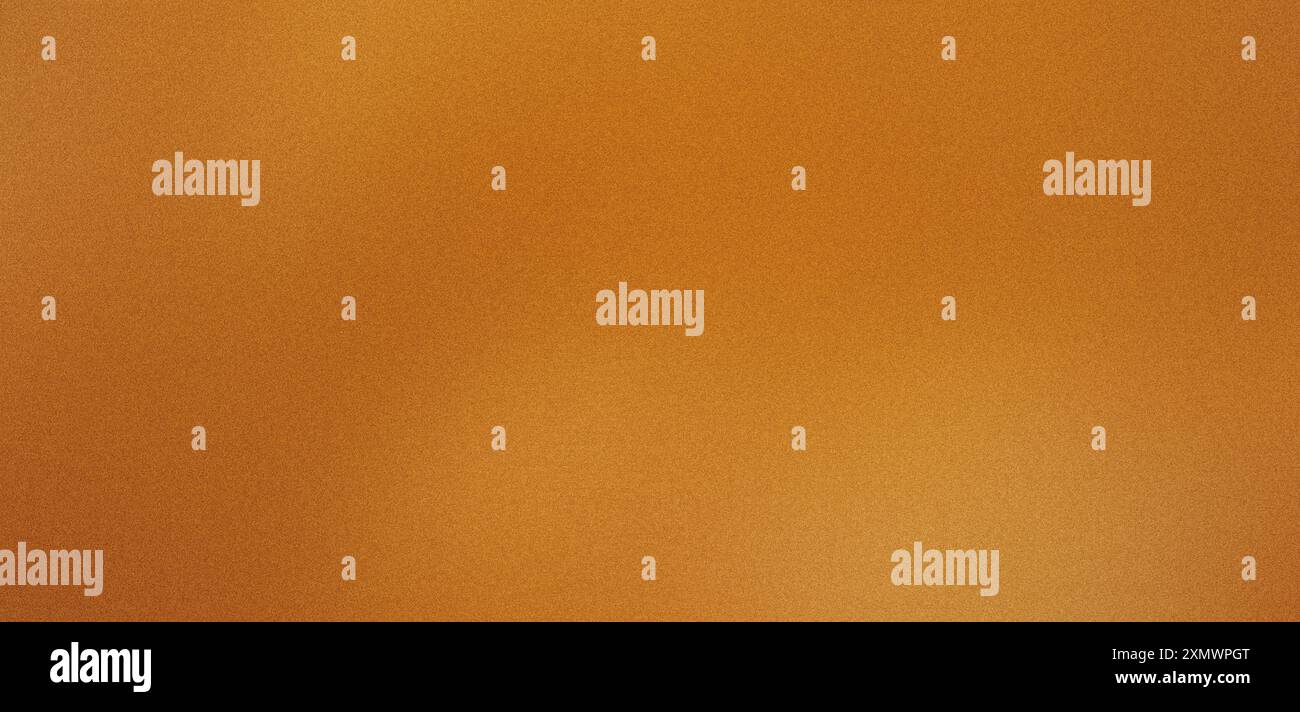Orange grainy gradient background creating a rough textured surface Stock Photo