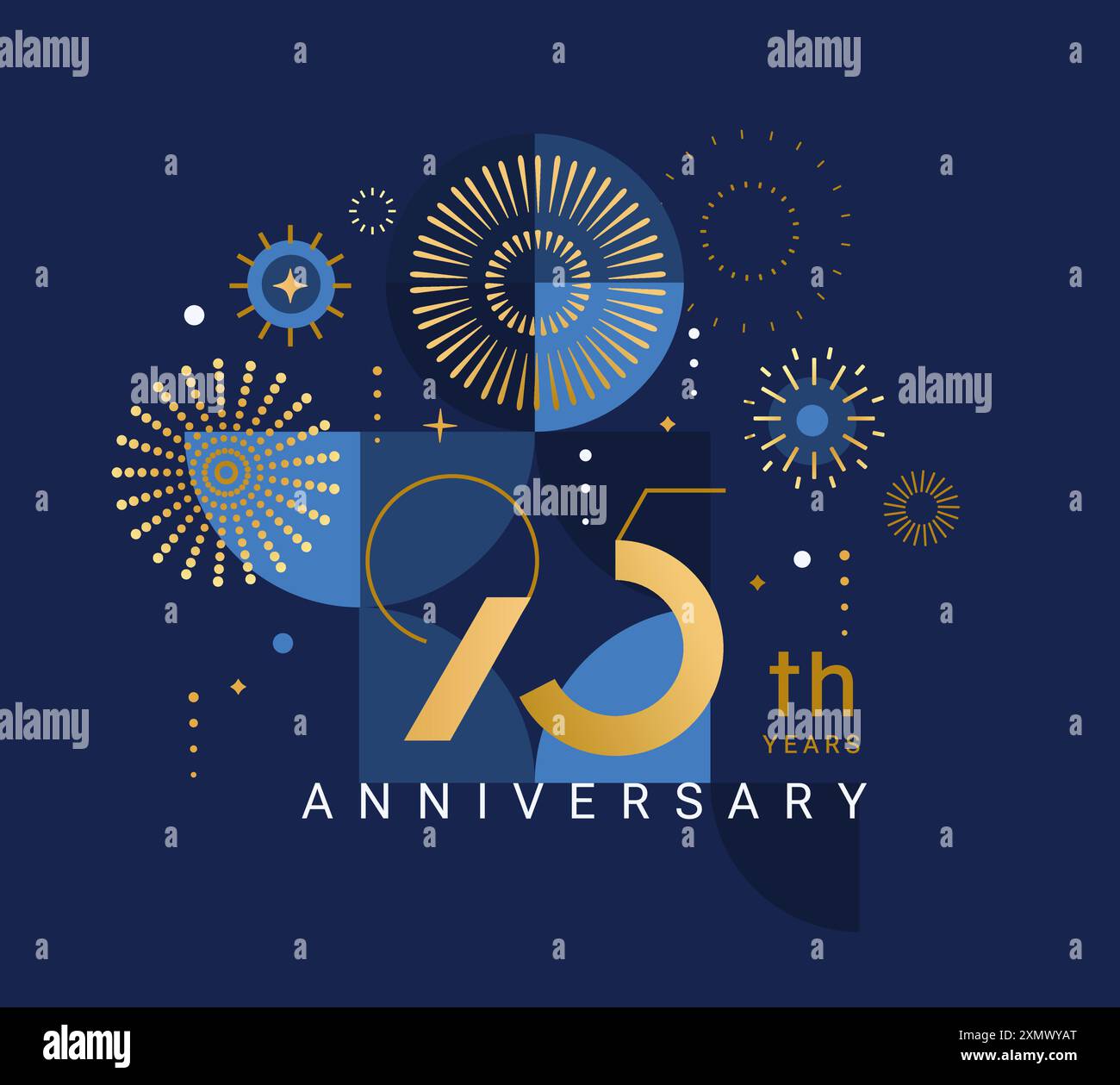 Anniversary 95,celebrating 95 years anniversary Stock Vector
