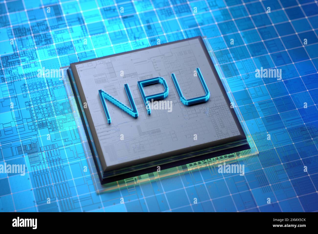 NPU. Neural Processing unit. Neural Processor. Artificial Intelligence ...