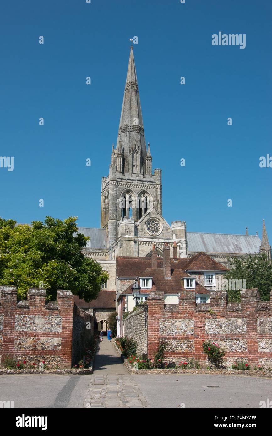 Chichester Cathedral, West Sussex Stock Photo