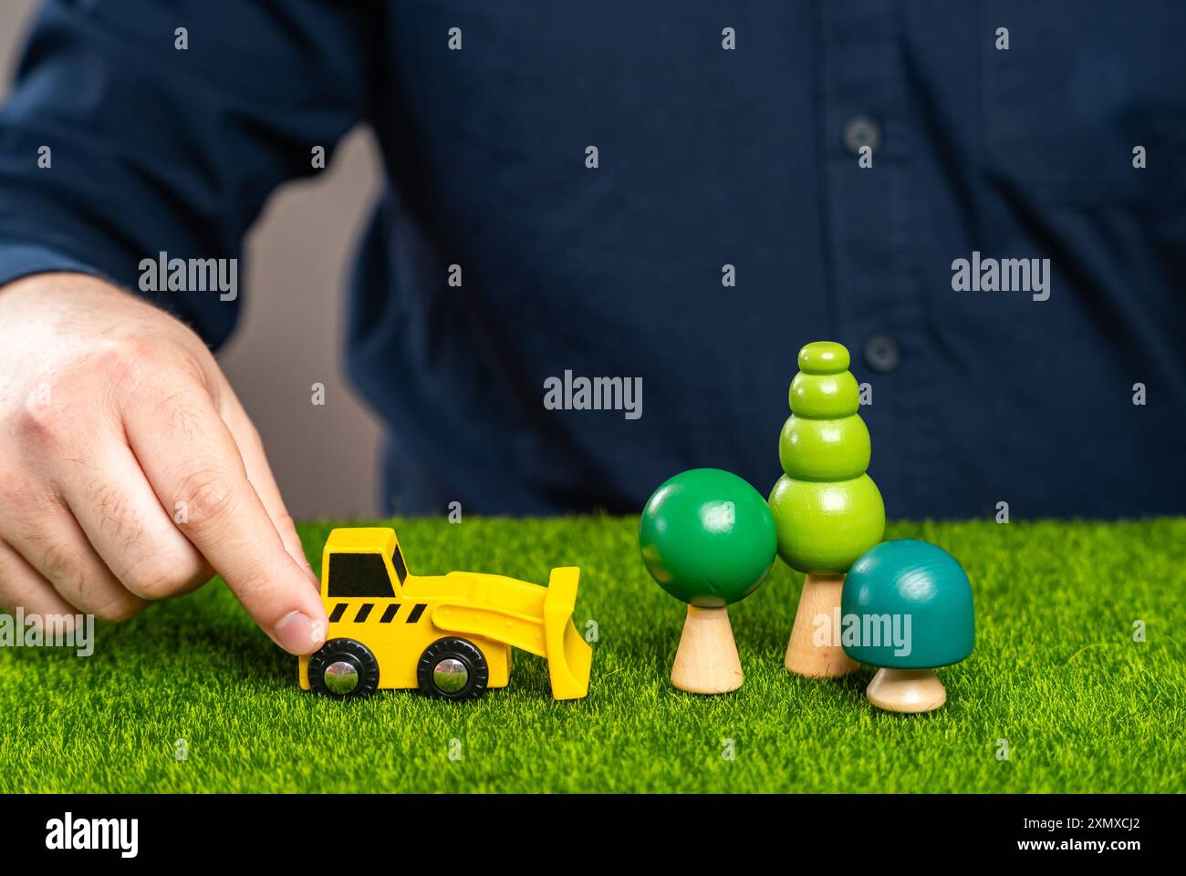 Bulldozer logging bulldozer hi-res stock photography and images - Alamy