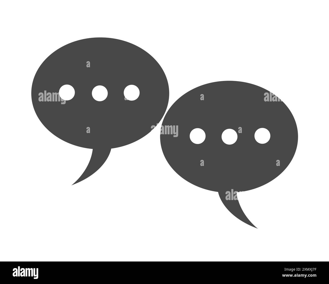 Speech bubble vector illustration Stock Vector
