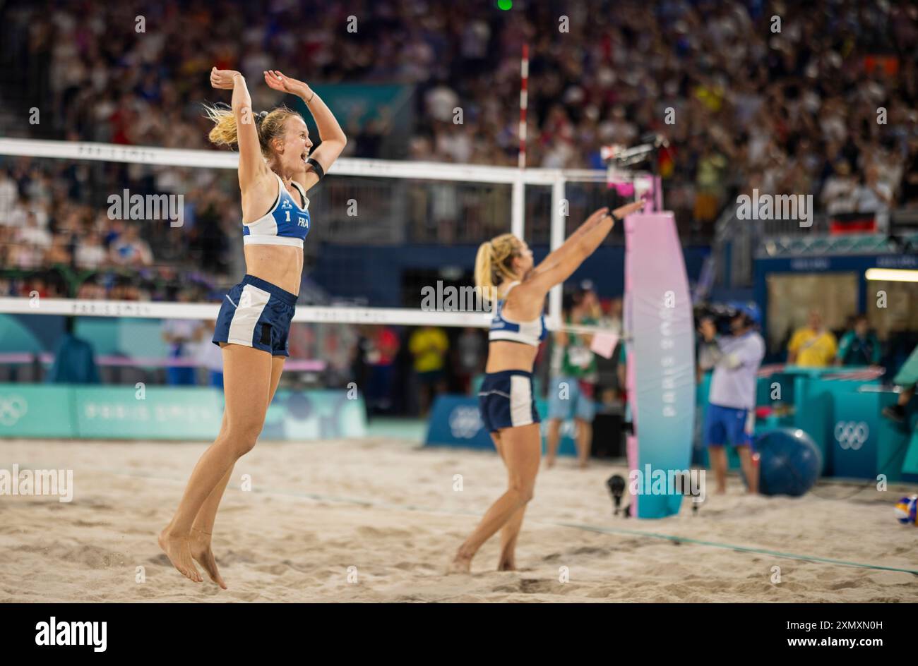Women's beach volleyball schedule TV, stream for 2024 Olympics
