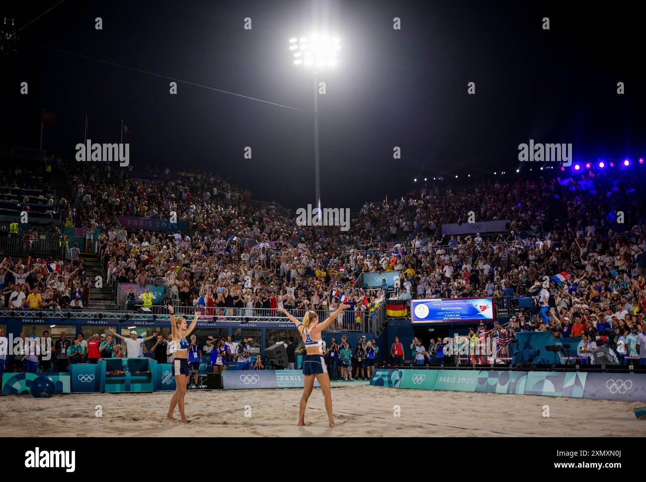 Paris, France. 29th Jul 2024. Lezana Placette and Alexia Richard (FRA ...