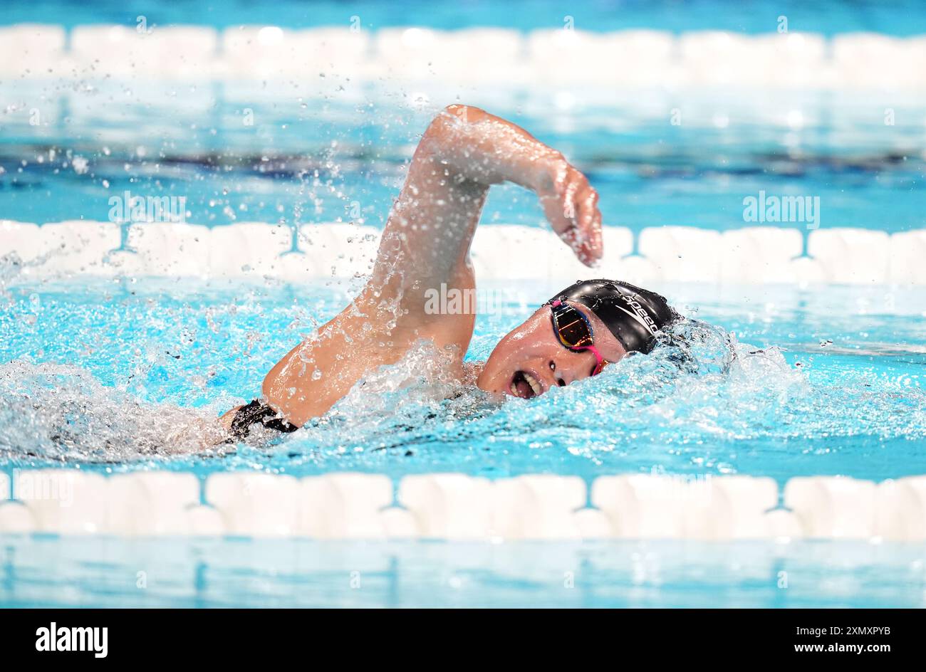 Singapore's Ching Hwee Gan during the Women's 1500m Freestyle heats at