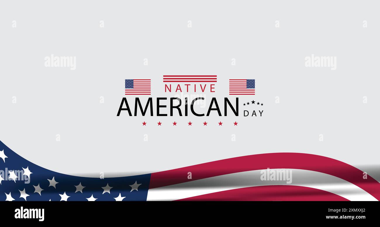 Honoring Heritage Celebrating Native American Day Stock Vector Image ...