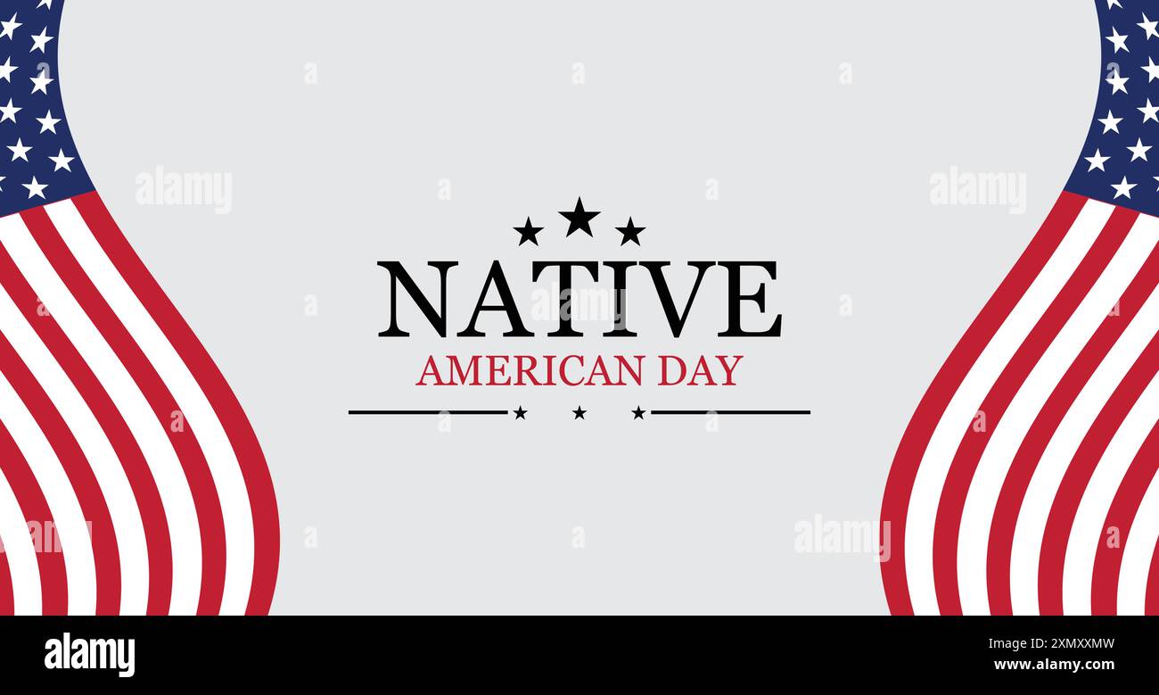 Honoring Heritage Celebrating Native American Day Stock Vector Image ...