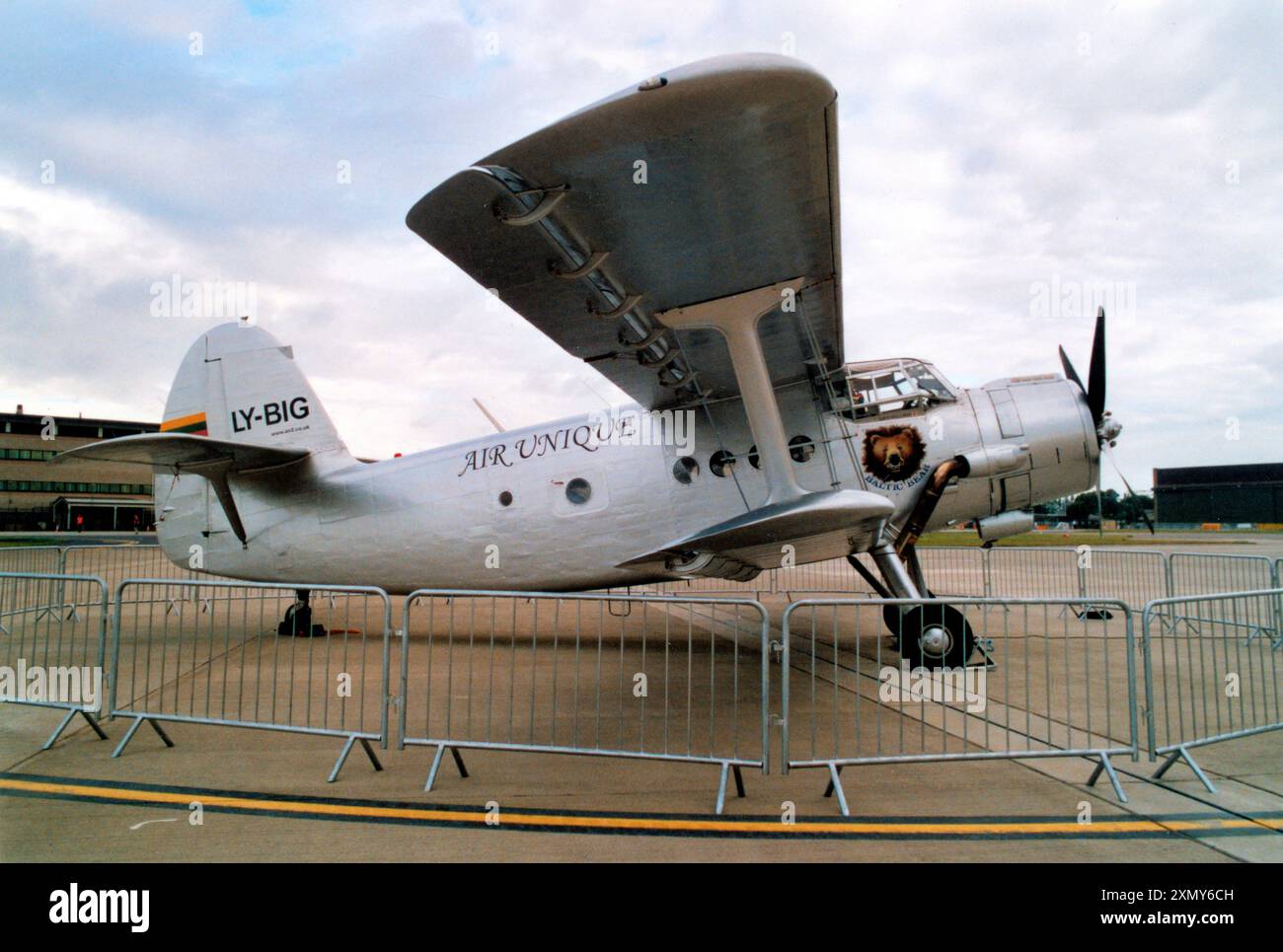 WSK-PZL An-2T LY-BIG Stock Photo