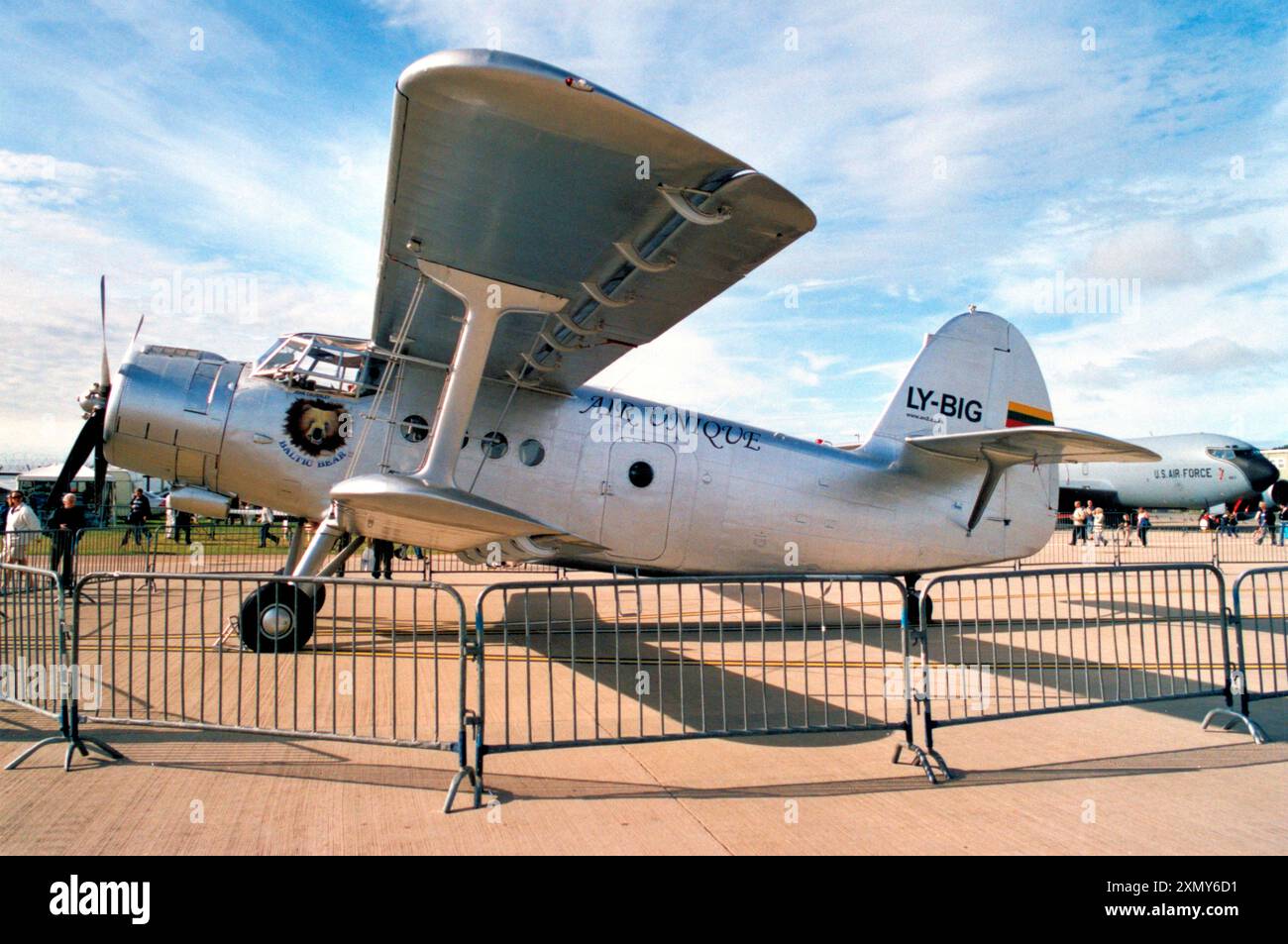 WSK-PZL An-2T LY-BIG Stock Photo