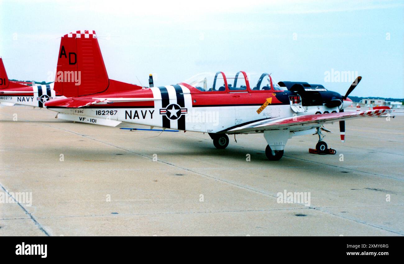 Beech T-34C Turbo-Mentor 162267 Stock Photo