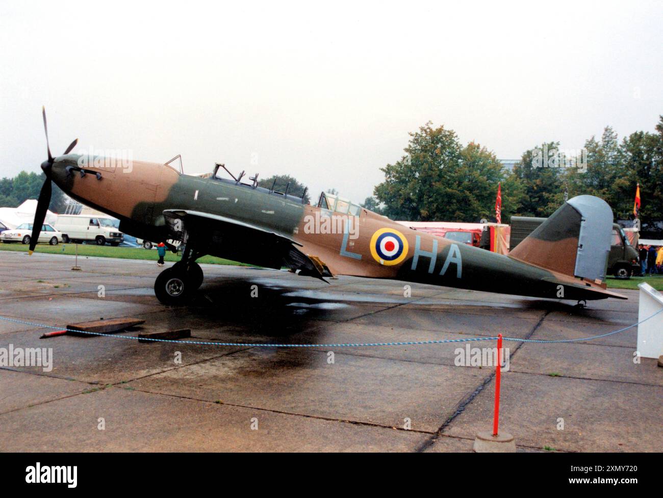 Fairey Battle Mk I R3950 / L-HA Stock Photo