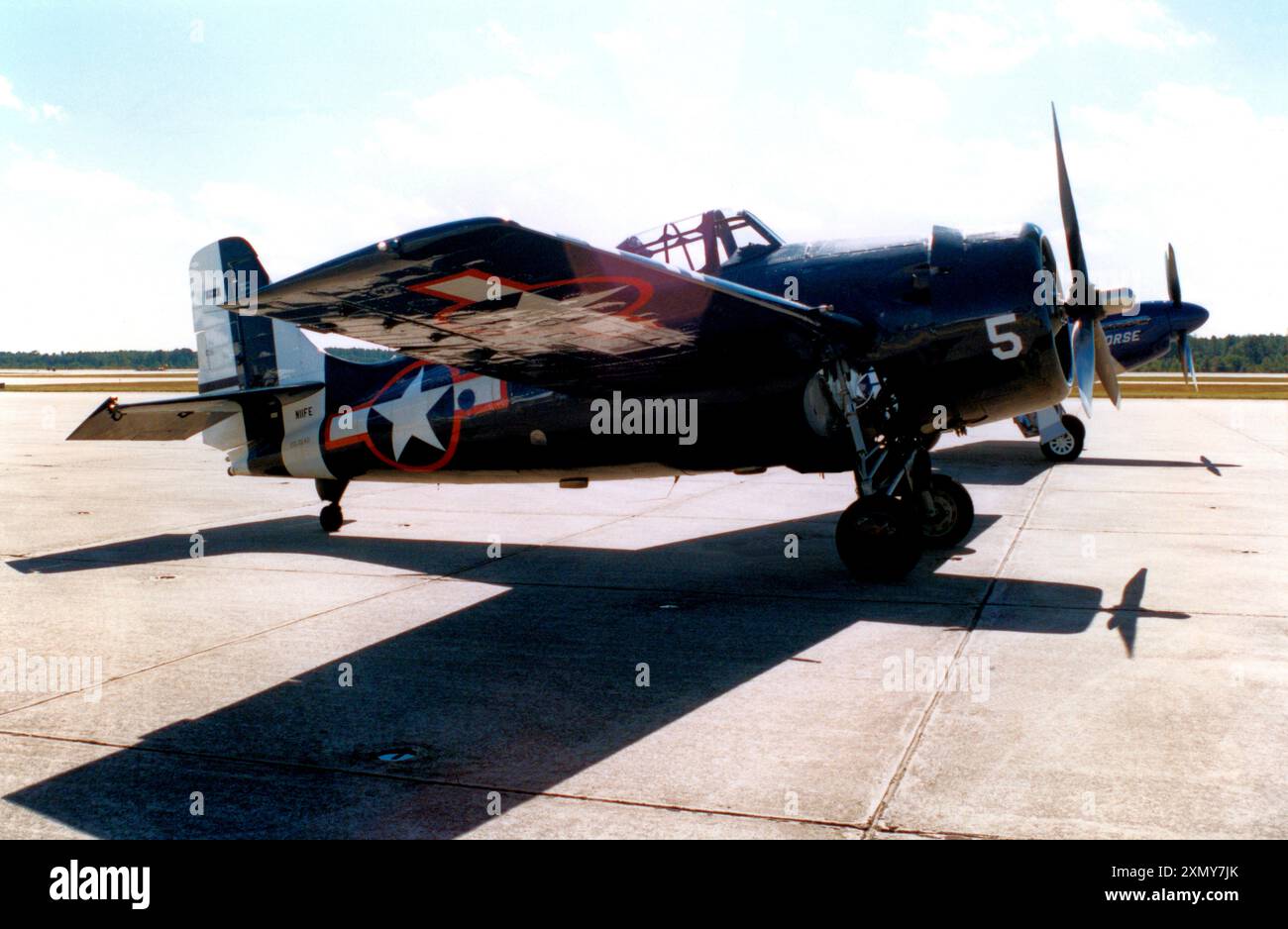 General Motors FM-2 Wildcat N11FE Stock Photo