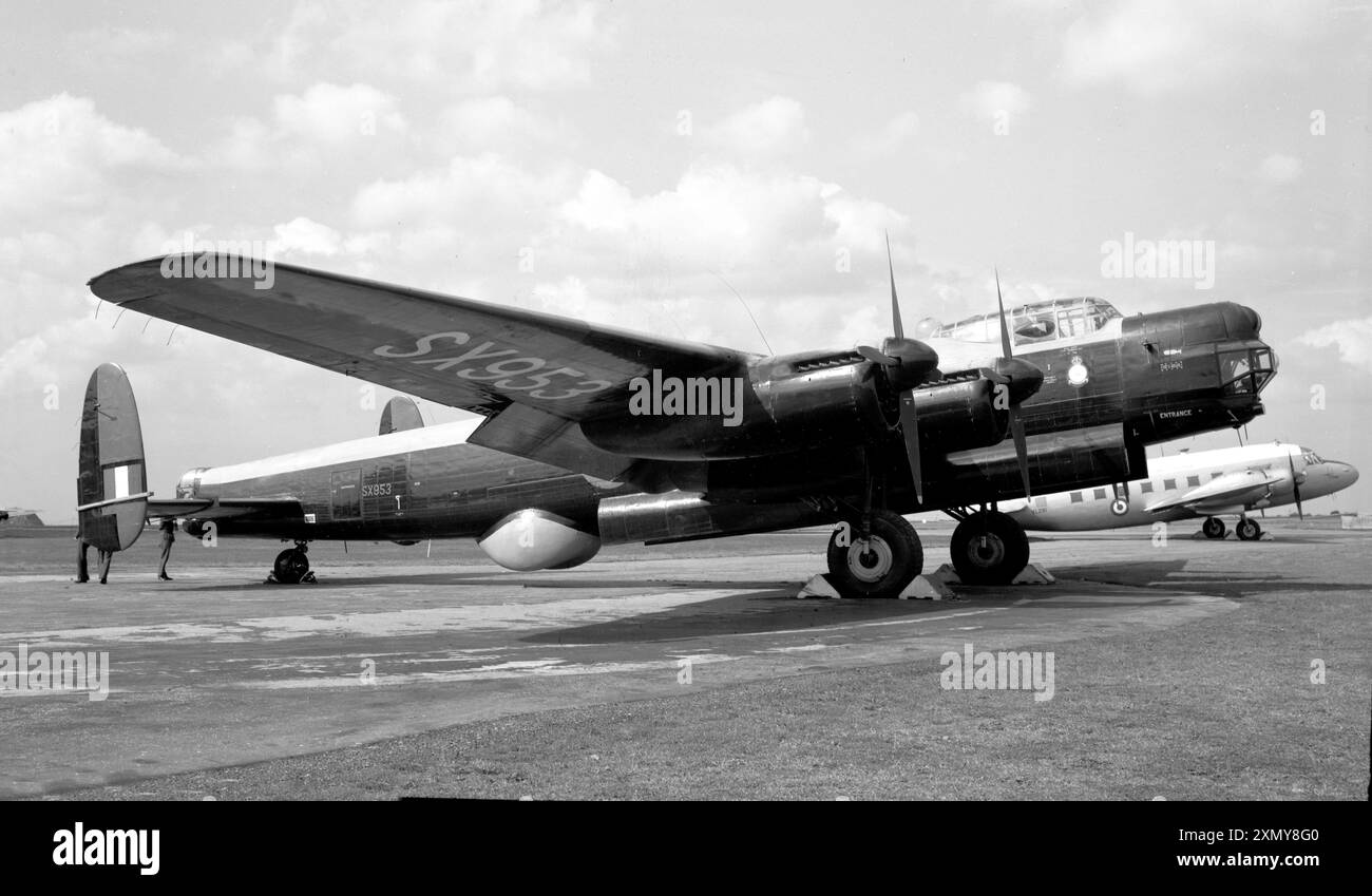 Avro Lincoln B.2 SX953 Stock Photo