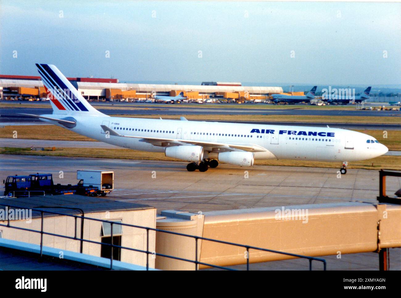 Airbus A340-211 F-GNIA Stock Photo