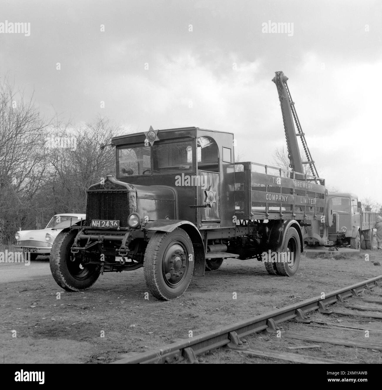 1929 AEC lorry Stock Photo - Alamy