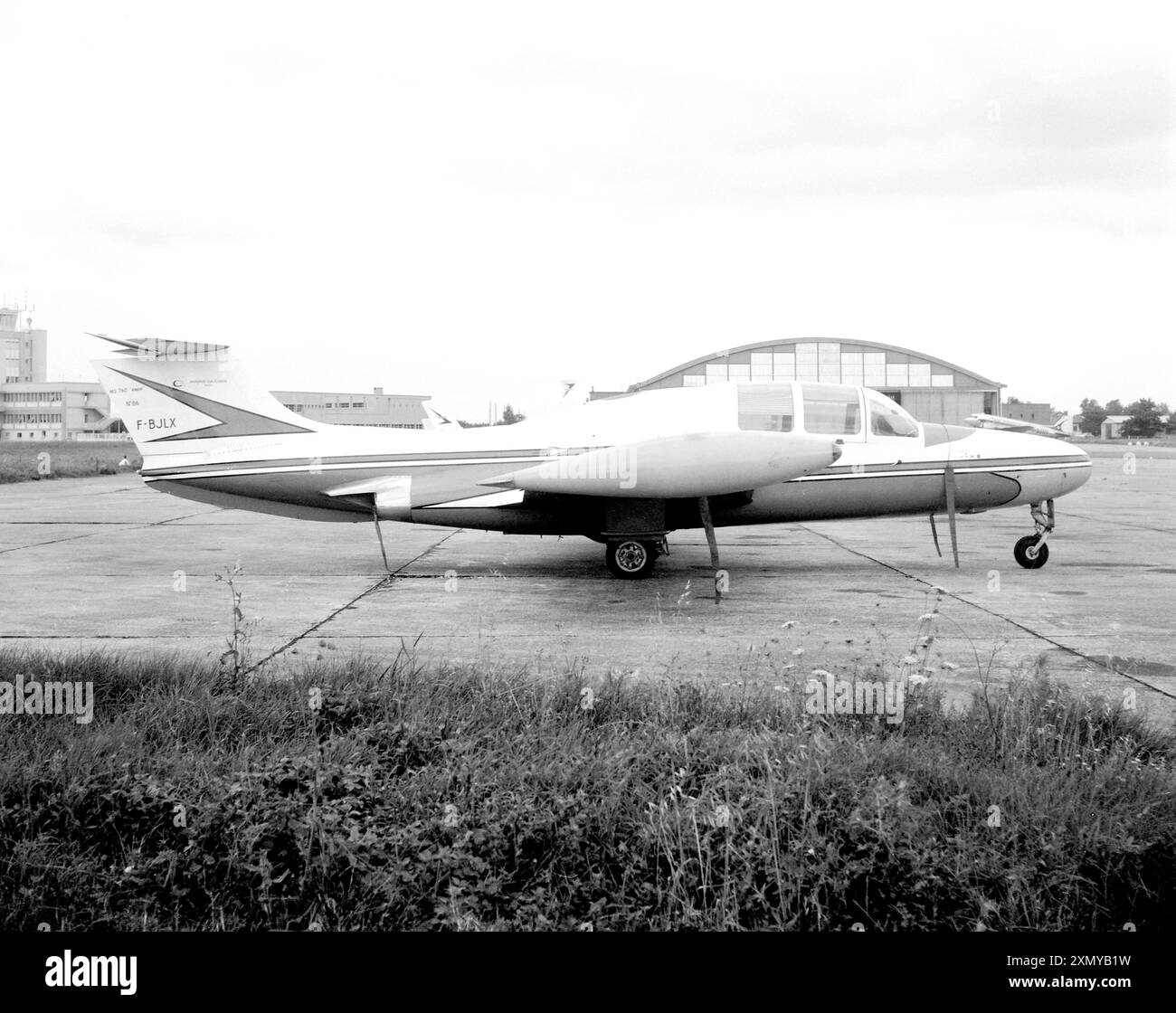 Morane-Saulnier MS.760 F-BJLX Stock Photo