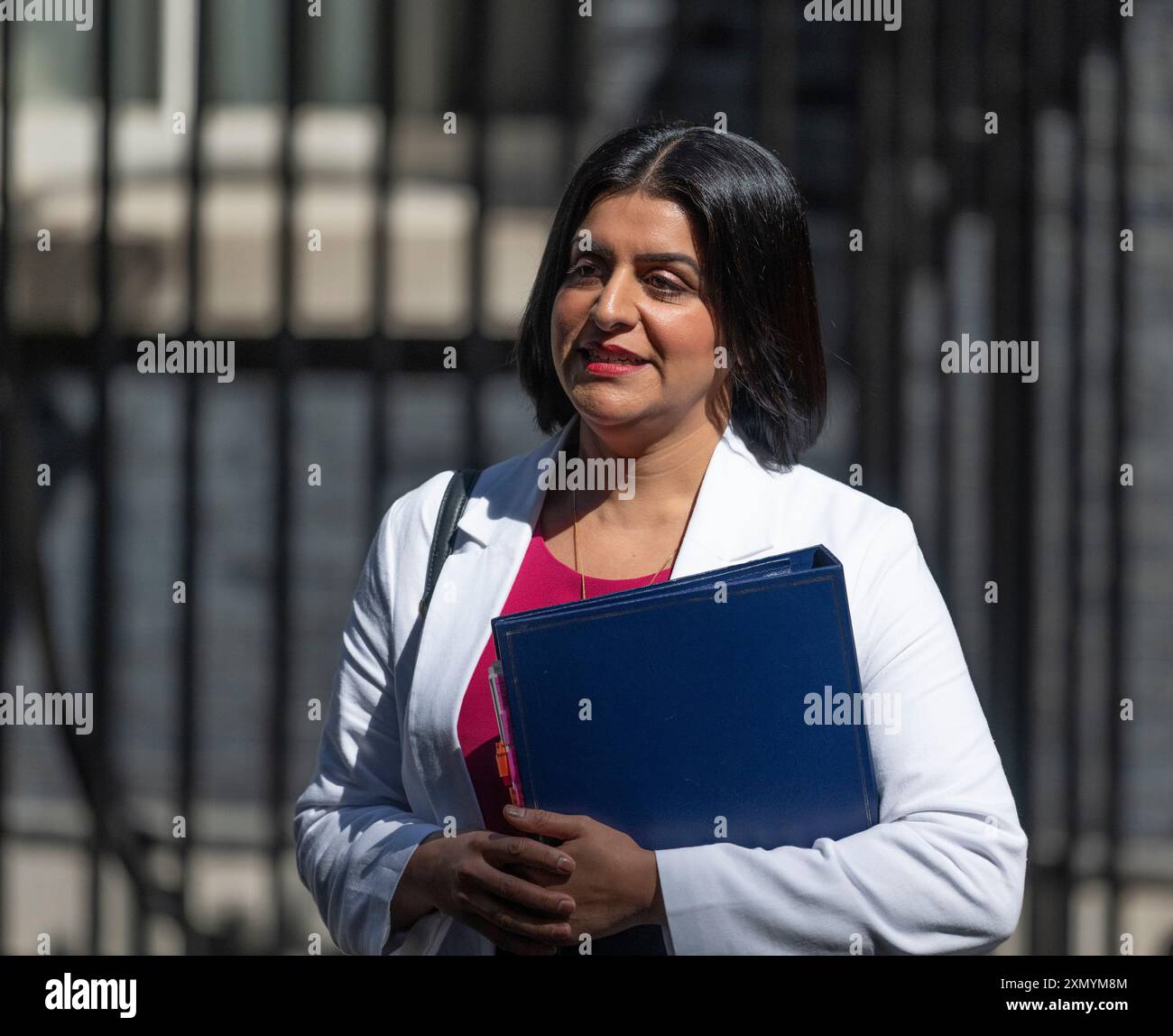 Downing Street, London, UK. 30th July, 2024. Government Ministers at the final Cabinet Meeting before Summer Recess. Shabana Mahmood MP, Lord Chancellor and Secretary of State for Justice departing. Credit: Malcolm Park/Alamy Live News Stock Photo