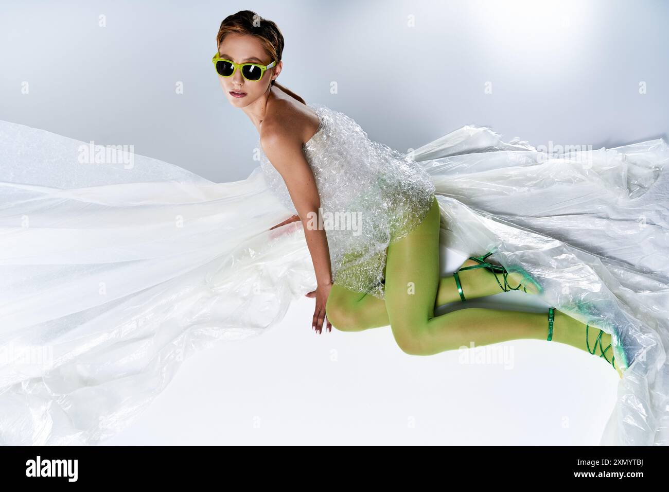 White tights sandals hi-res stock photography and images - Alamy