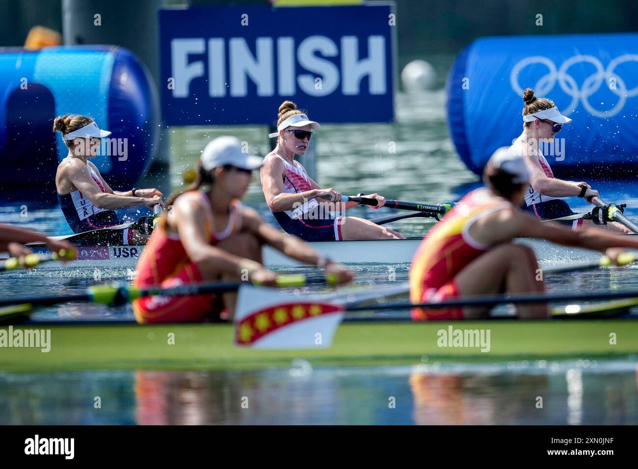 Members of the United States Team of Emily Kallfelz, Kate Knifton ...