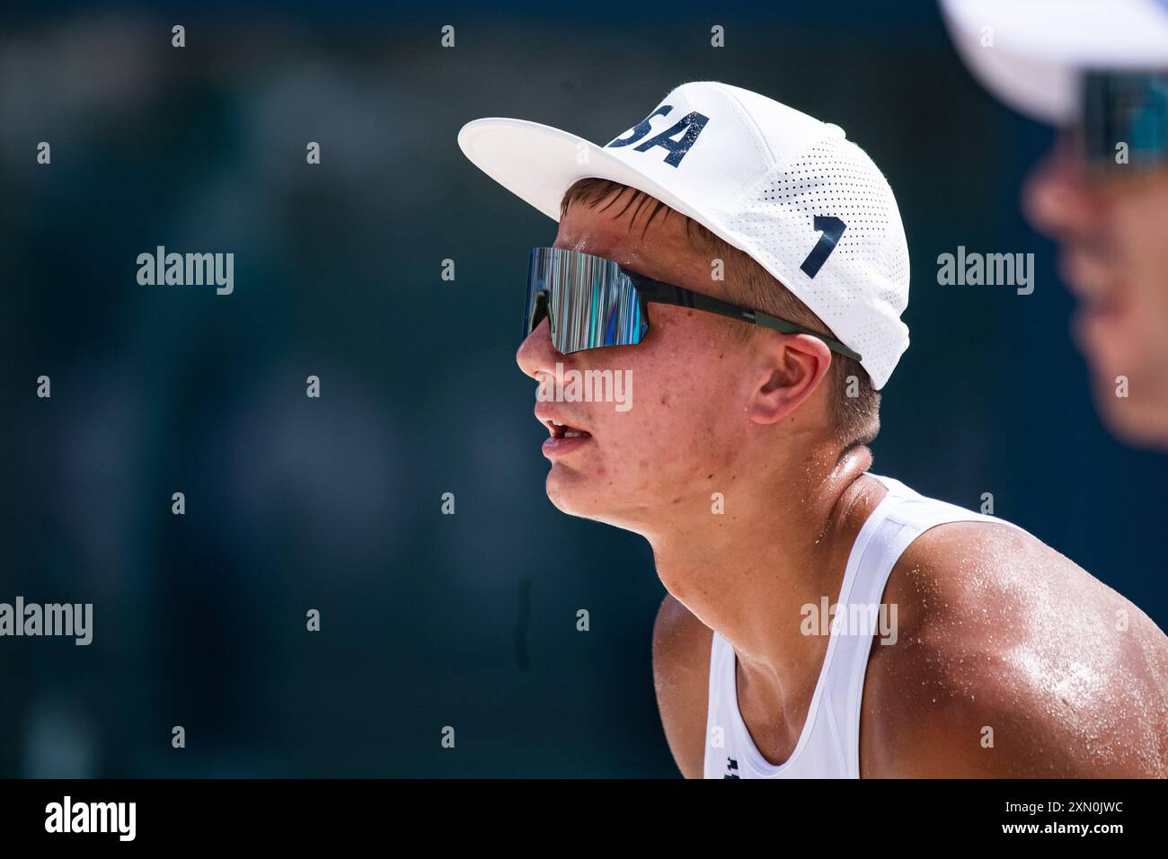 Miles Partain (USA), Beach Volleyball, Men's Preliminary Phase during