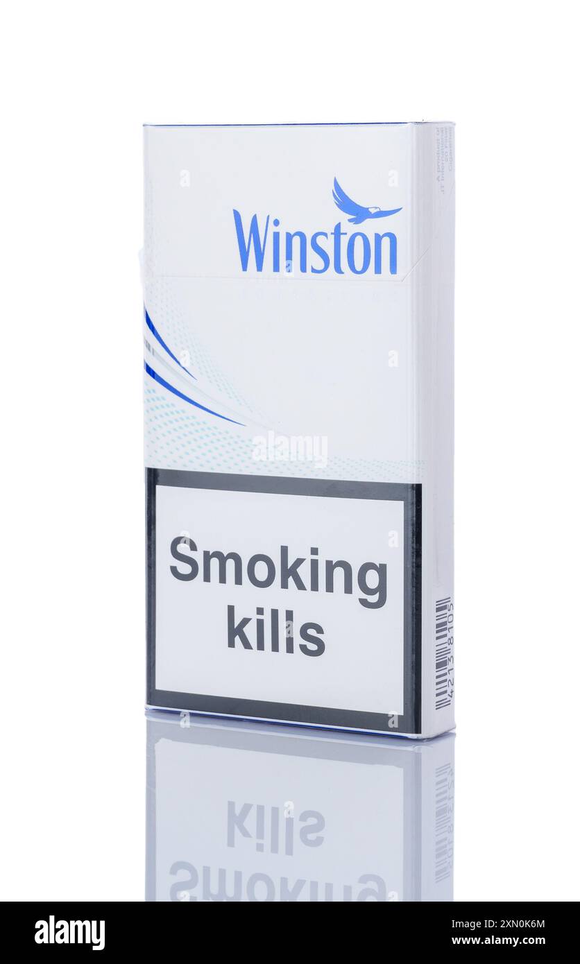 Winston cigarettes hi-res stock photography and images