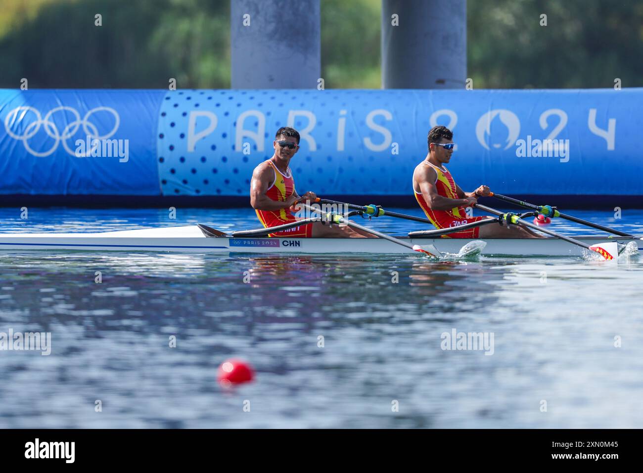 Vaires Sur Marne. 30th July, 2024. Liu Zhiyu (L)/Adilijiang Sulitan of ...