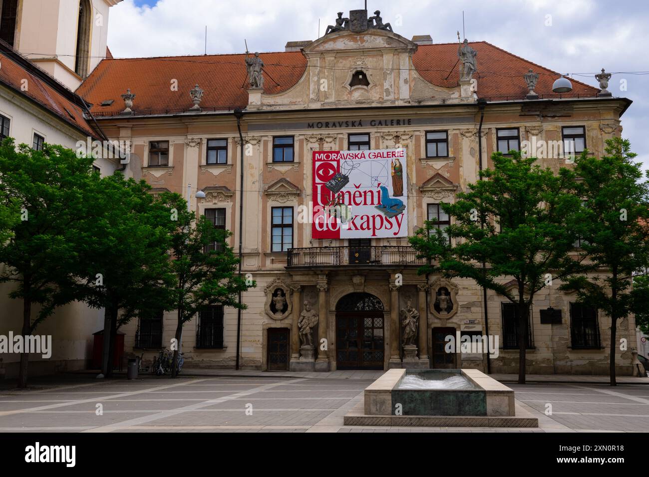 Brno, Czech Republic. June 24, 2024. Moravian Gallery, the second