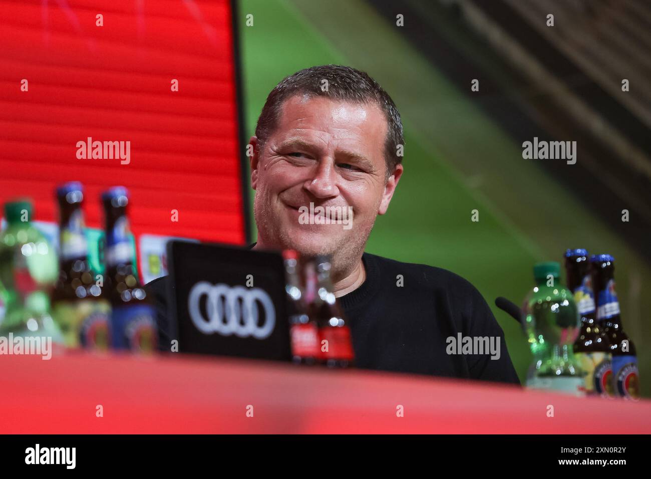 Pressekonferenz, Vorstellung von Joao Palhinha, FC Bayern Muenchen, 30.07.2024,  Foto: Eibner-Pressefoto/Jenni Maul Stock Photo