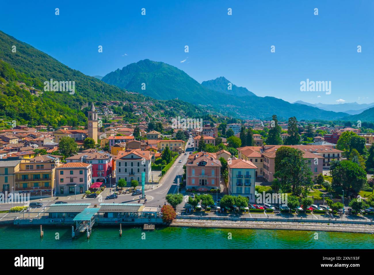 Beautiful lake resort aerial view hi-res stock photography and images ...