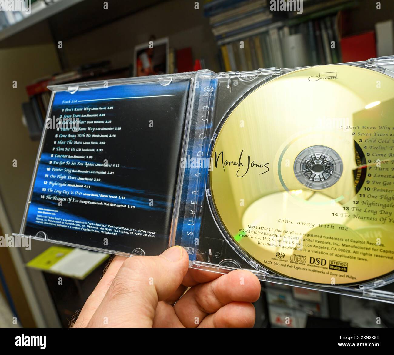 Norah Jones – Come Away With Me, Blue Note – 7243 5 41747 2 8 SACD Norah Jones – Come Away With Me, Blue Note – 7243 5 41747 2 8 SACD