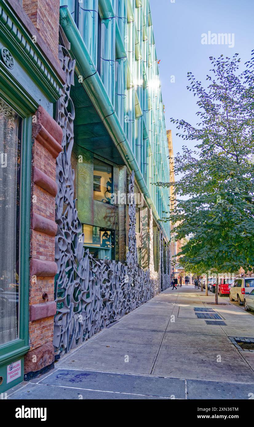 Image showcasing 40 Bond Street, a modern condo incorporated in the NoHo Historic ...