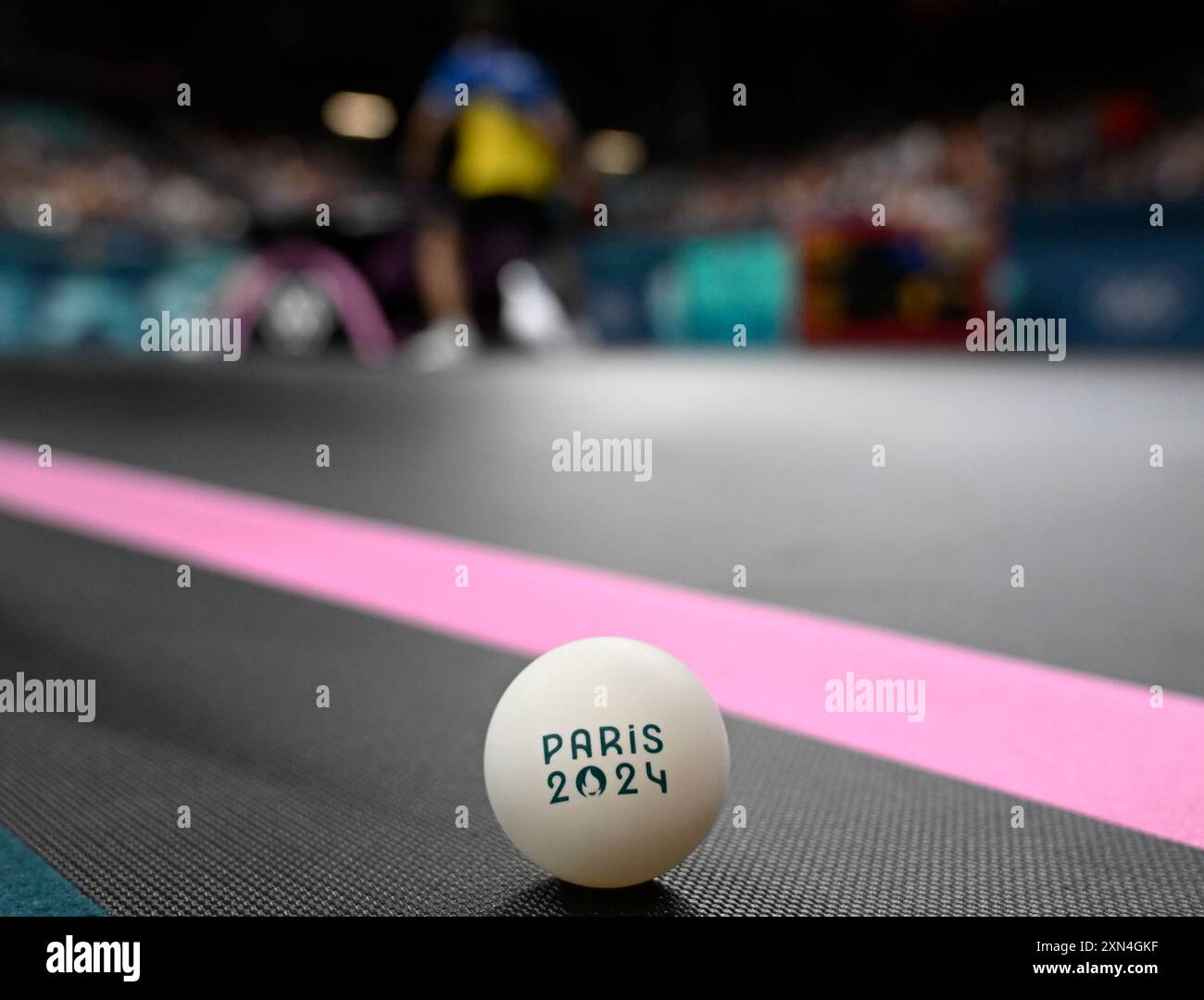 Calderano PARIS - FRANCE, July 30, 2024 - OLYMPICS 2024 Brazilian table tennis ...