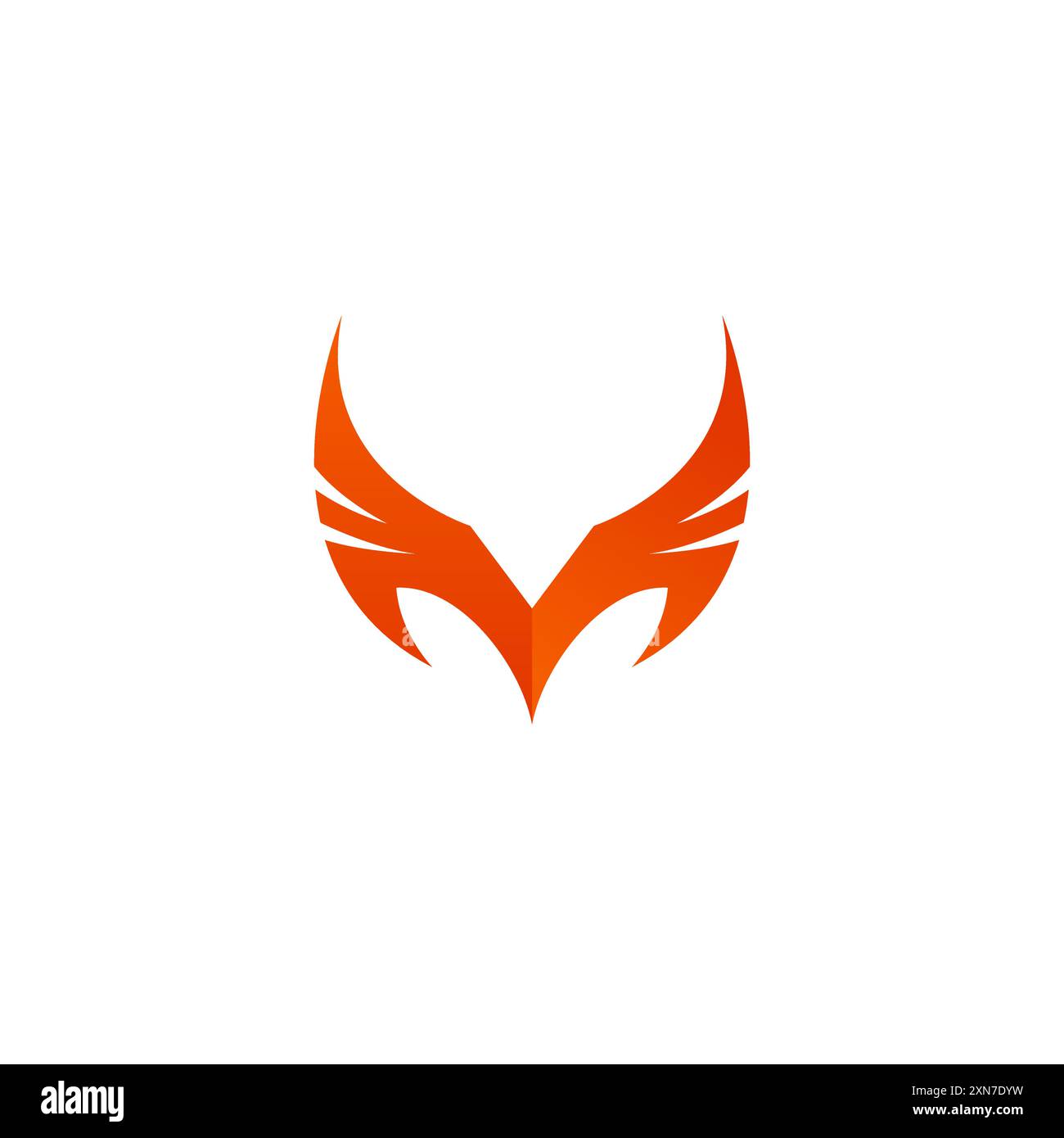 VM Wings Logo Vector Design. M Fly Logo Stock Vector