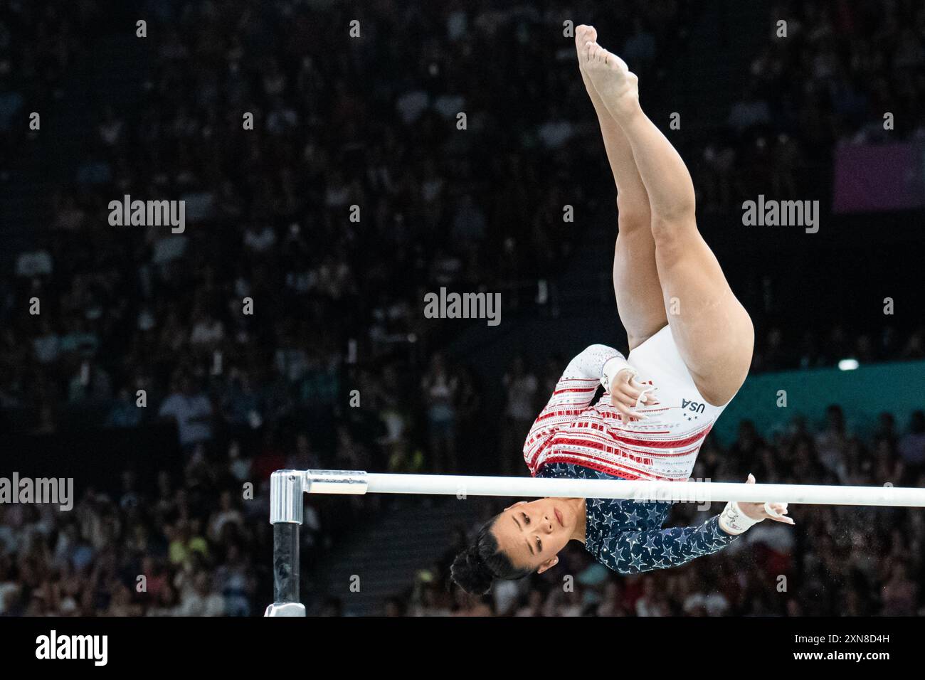 Sunisa Lee (USA), Artistic Gymnastics, Women's Team Final during the