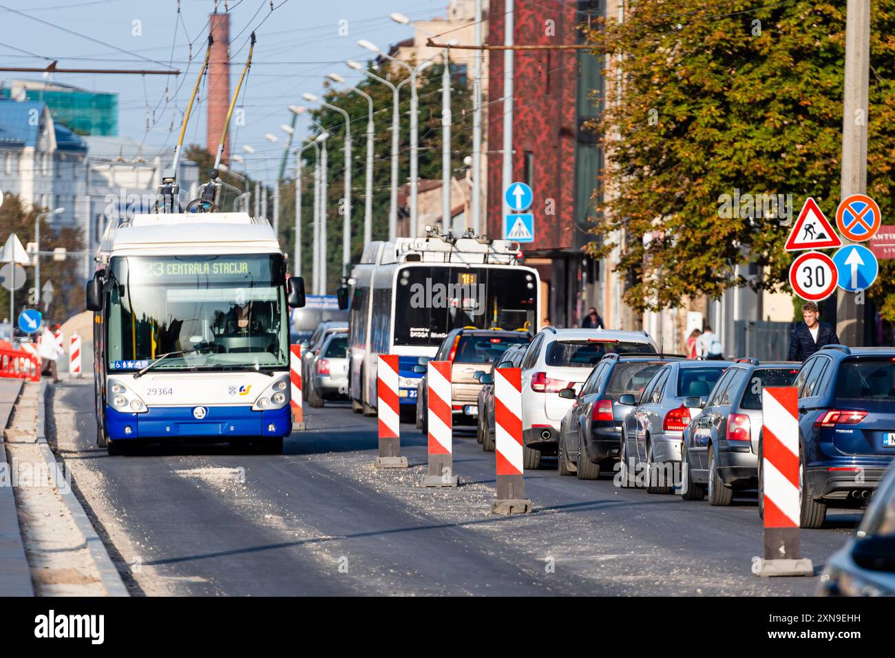 Busses Riga Riga bus system hi-res stock photography and images - Alamy