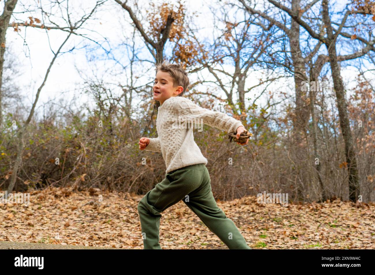 Child running in scenic hi-res stock photography and images - Alamy