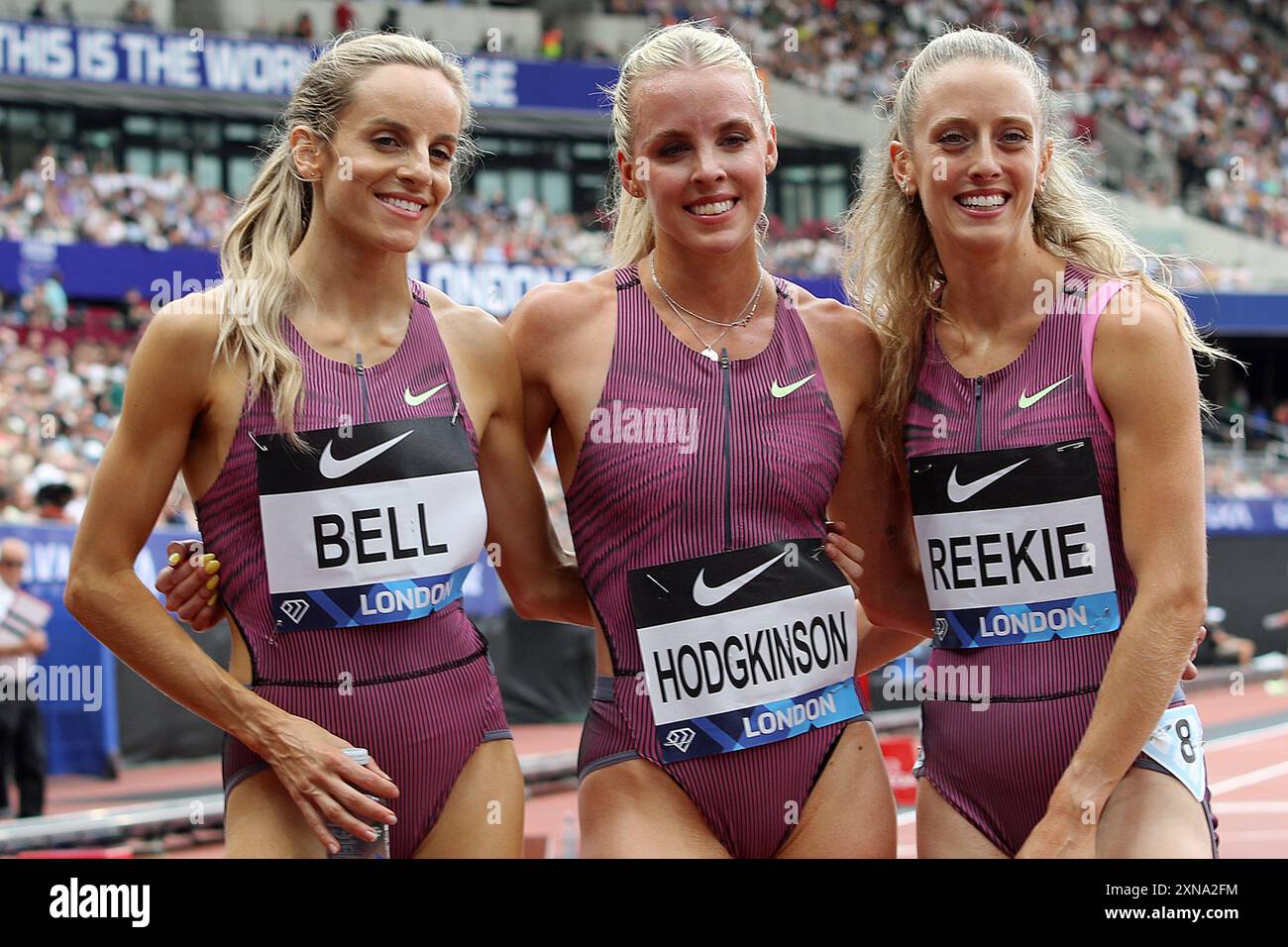 Keely HODGKINSON Of Great Britain Celebrates Winning The Womens 800 